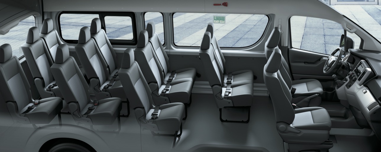 Toyota Hiace Bus 13-Seater MT Petrol 2025 - Image 2