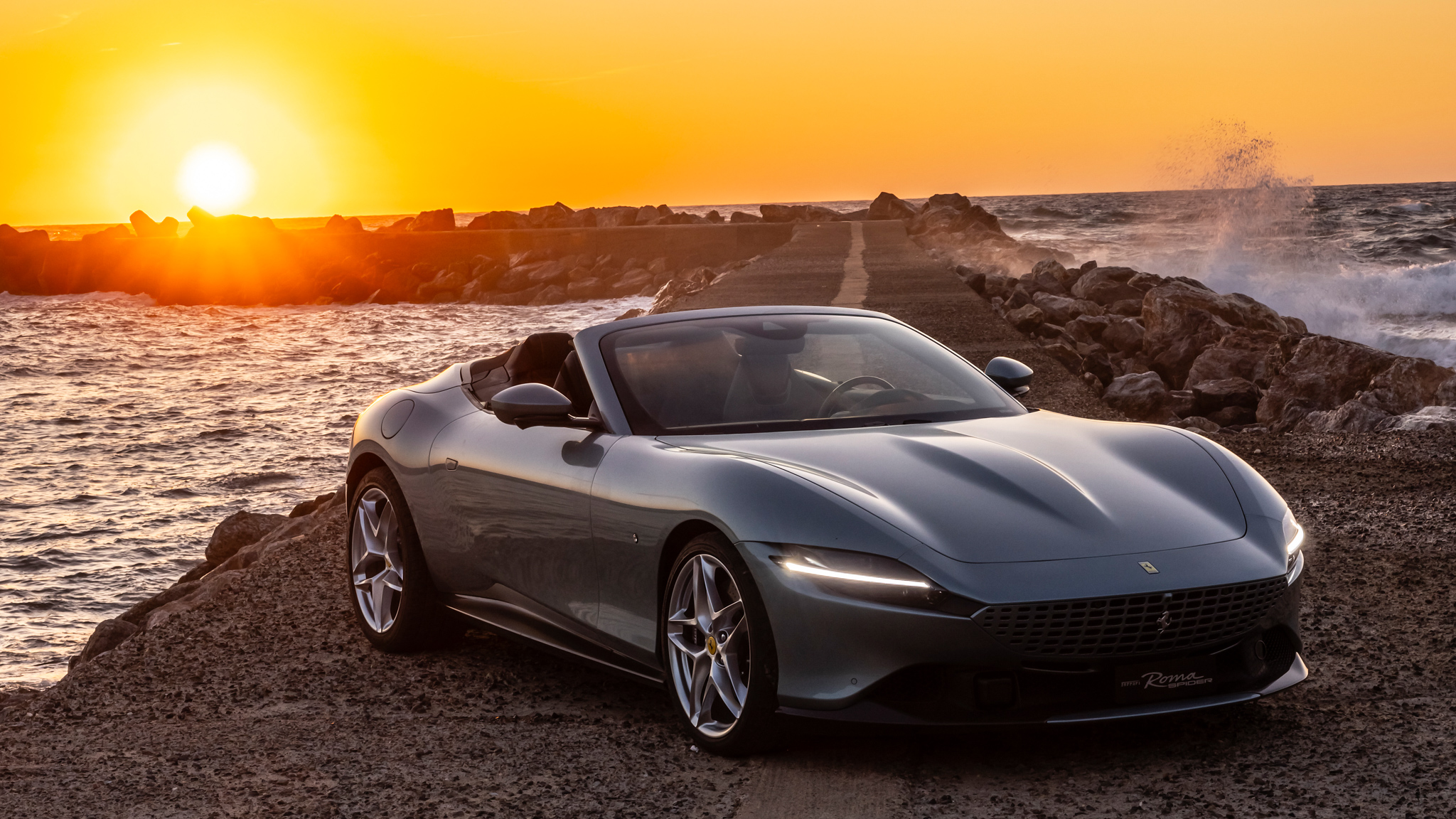 Ferrari Roma Spider Convertible GT – Italian Elegance in Motion - Image 2